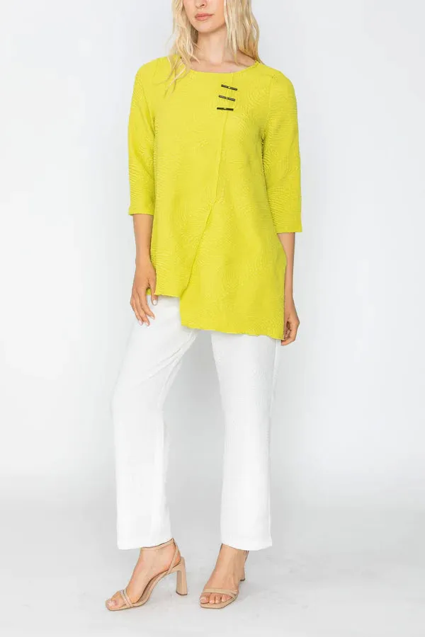 IC Collection ASYMMETRICAL LAYERED TUNIC Style 5718T