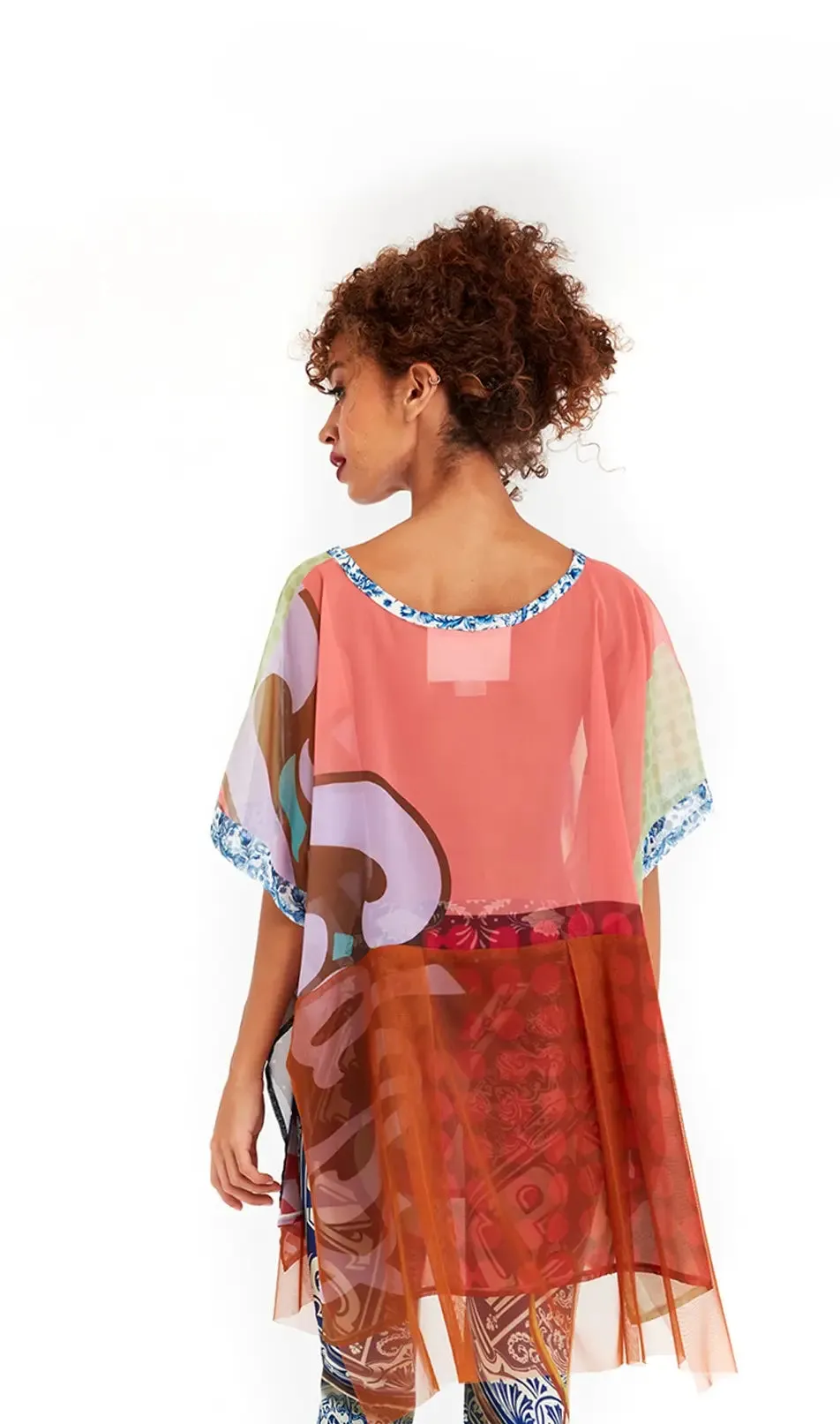 IPNG OWTBTI-099 One Size Tunic Ocean Washed Blouse