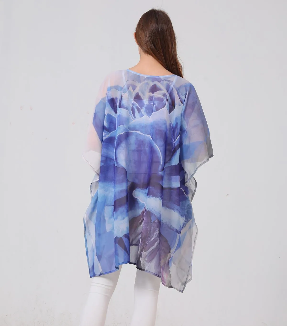 JC061907 Lotus V-Neck Tunic
