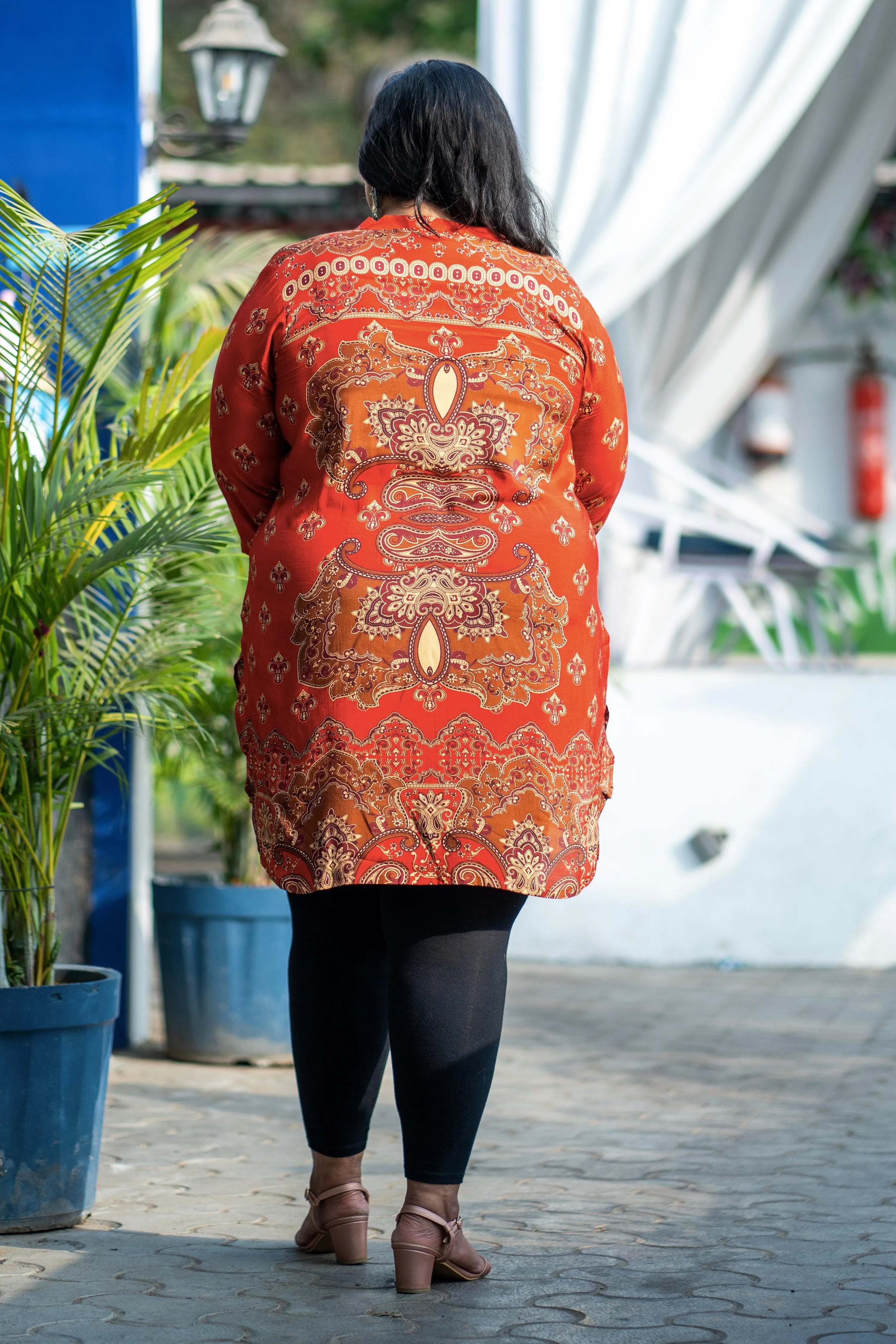 Lava Red Tunic
