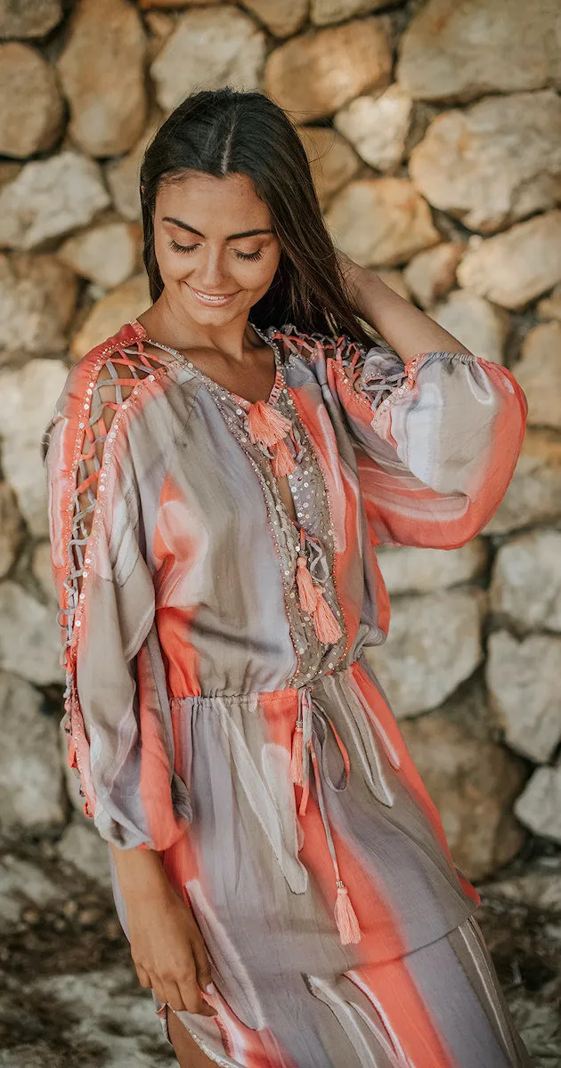 Leda Long Tunic