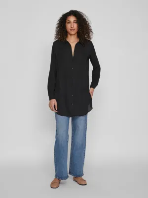 LUCY TUNIC SHIRT (BLACK)