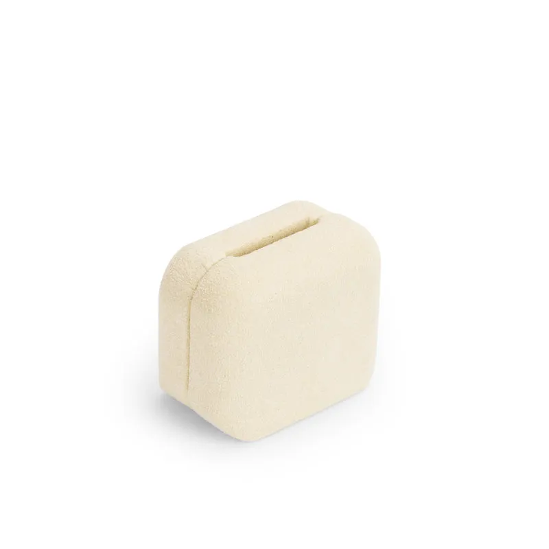 Luxury Beige Microfiber Jewelry Display Set TT101