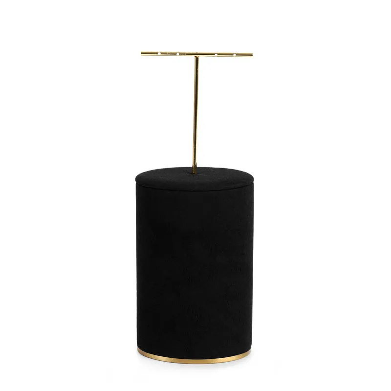 Luxury Black Microfiber Jewelry Display Set TT080