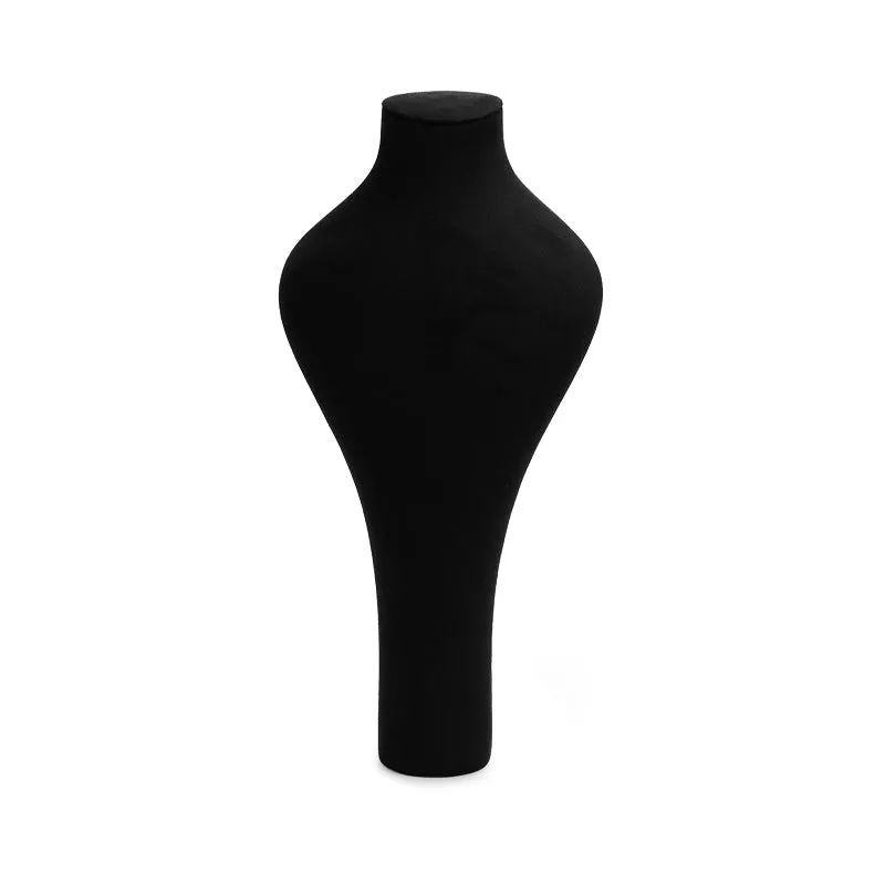 Luxury Black Microfiber Jewelry Display Set TT091