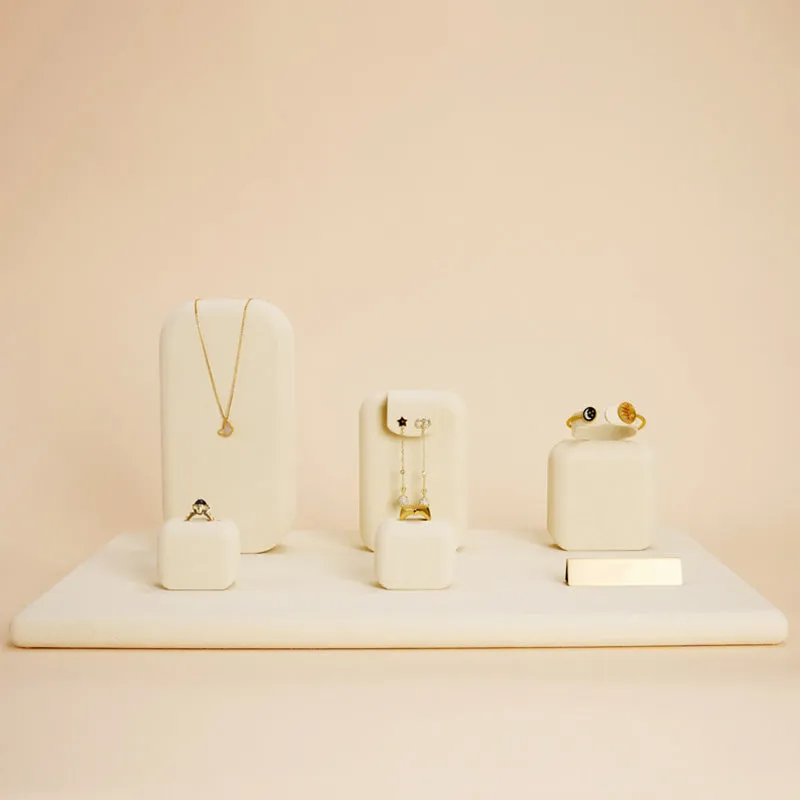 Luxury Microfiber Jewelry Display Set TT084