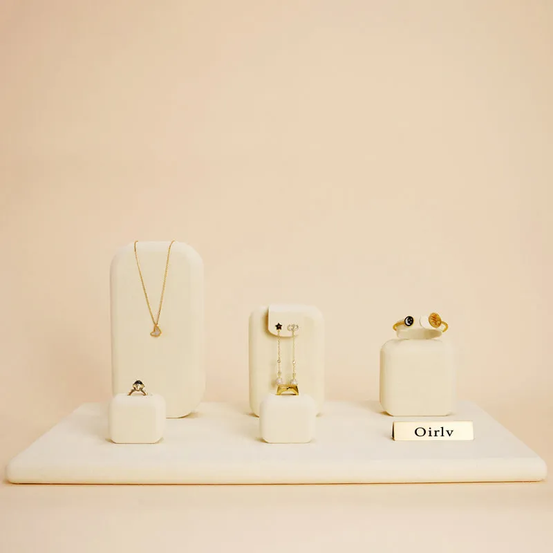 Luxury Microfiber Jewelry Display Set TT084