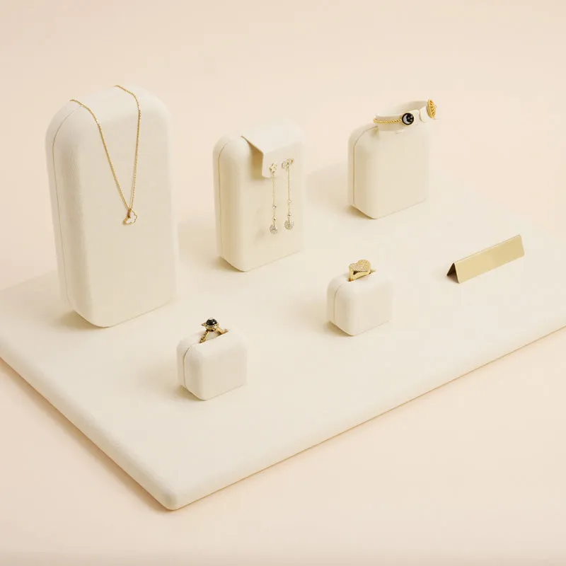 Luxury Microfiber Jewelry Display Set TT084
