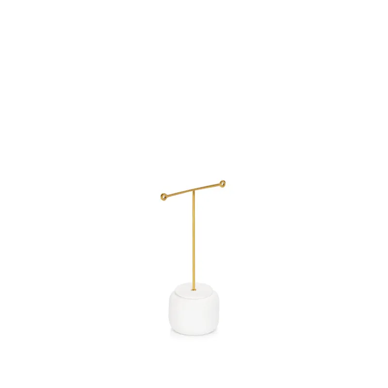 Luxury White Microfiber Jewelry Display Set TT099