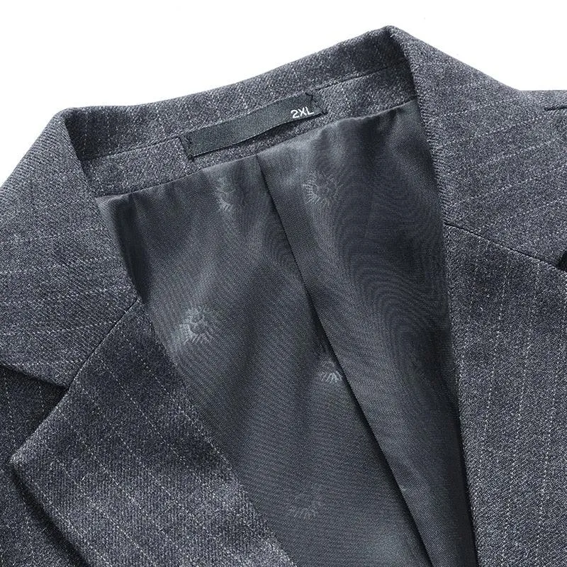 Men Blazer - Marl 2-Button Formal Blazer