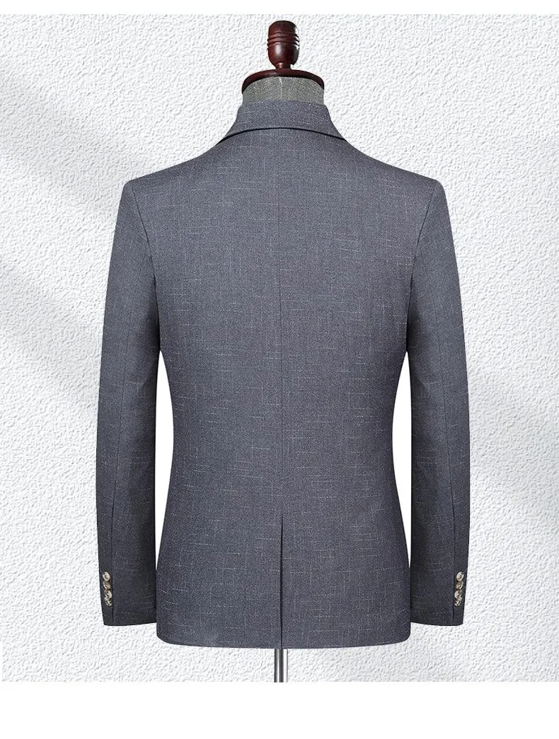Men Blazer - Marl 2-Button Formal Blazer