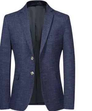 Men Blazer - Marl 2-Button Formal Blazer