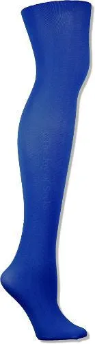 Microfiber Opaque Royal Blue Tights