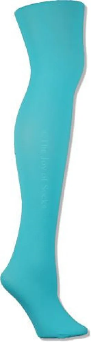 Microfiber Opaque Turquoise Tights