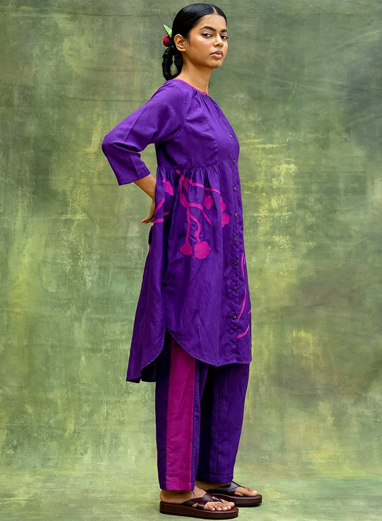 Naomi Embroidered Tunic Set