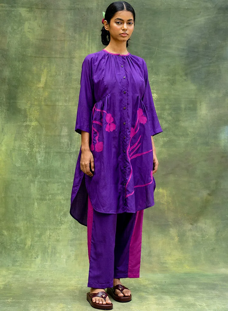 Naomi Embroidered Tunic Set