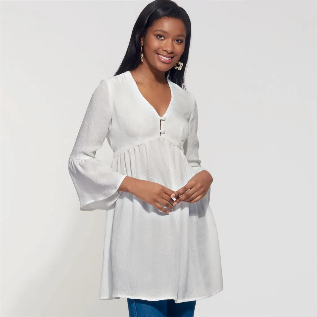 New Look Sewing Pattern N6603 Misses' Mini Dress, Tunic and Top