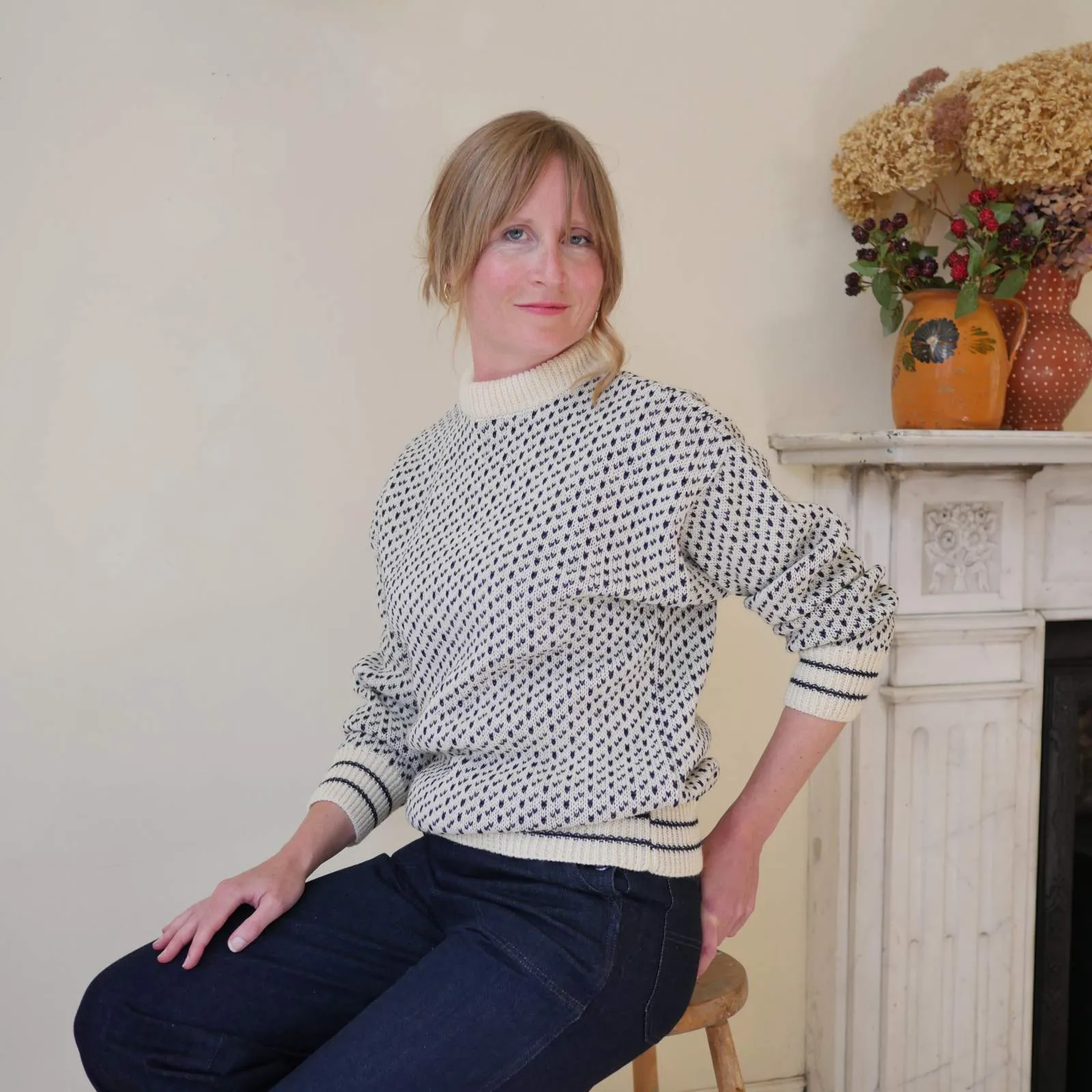 Nordic Jumper - Cream