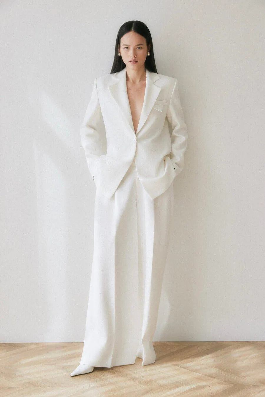 Notched Lapel Blazer-Abigail