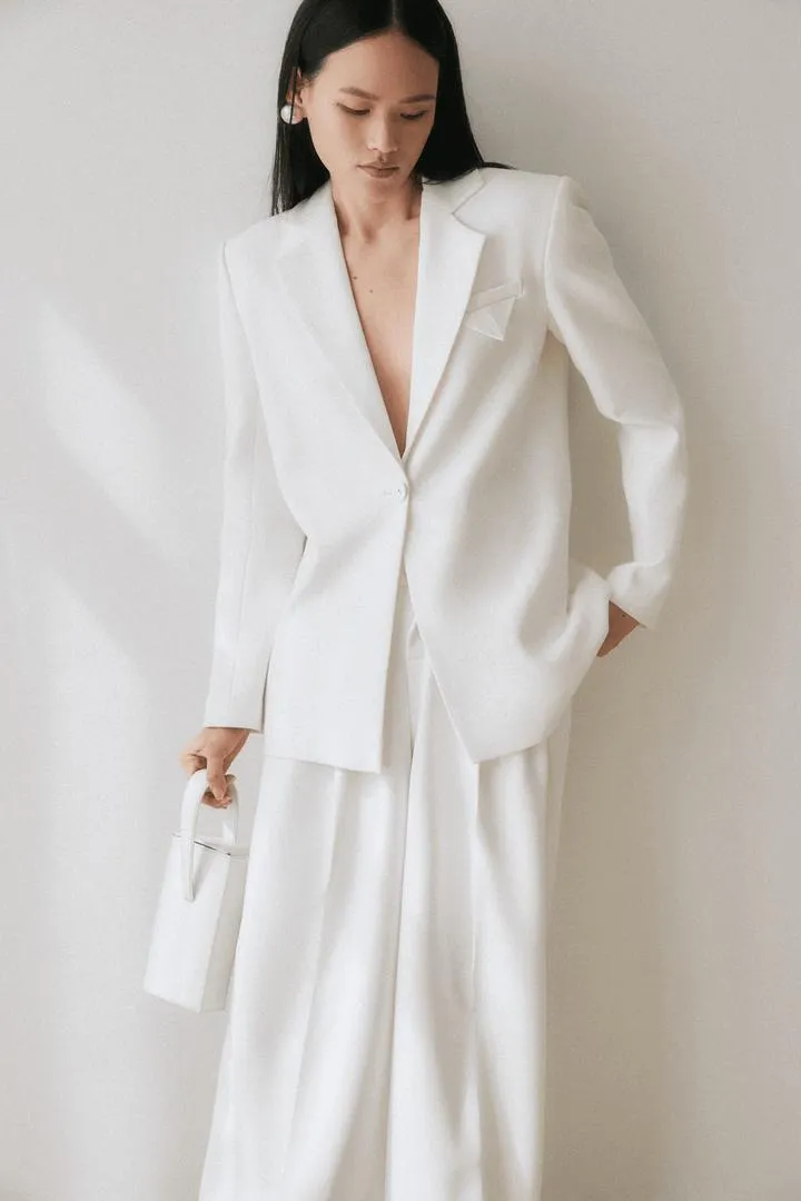Notched Lapel Blazer-Abigail