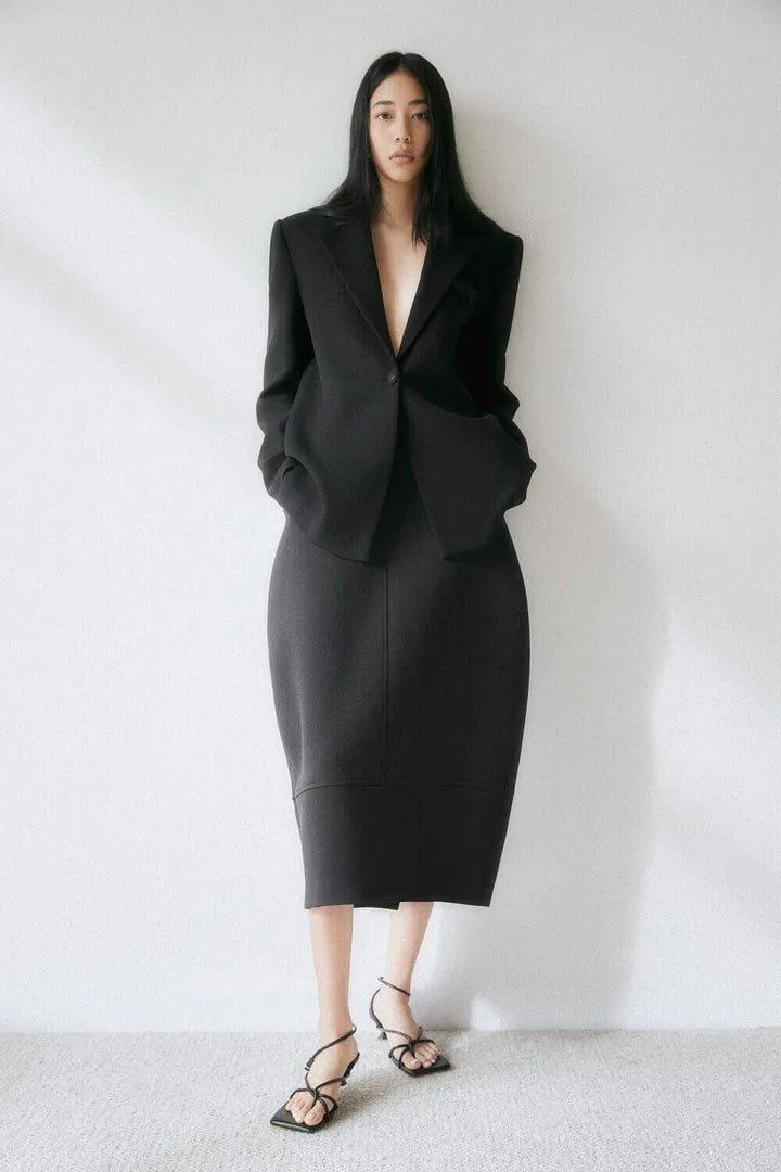 Notched Lapel Blazer-Abigail