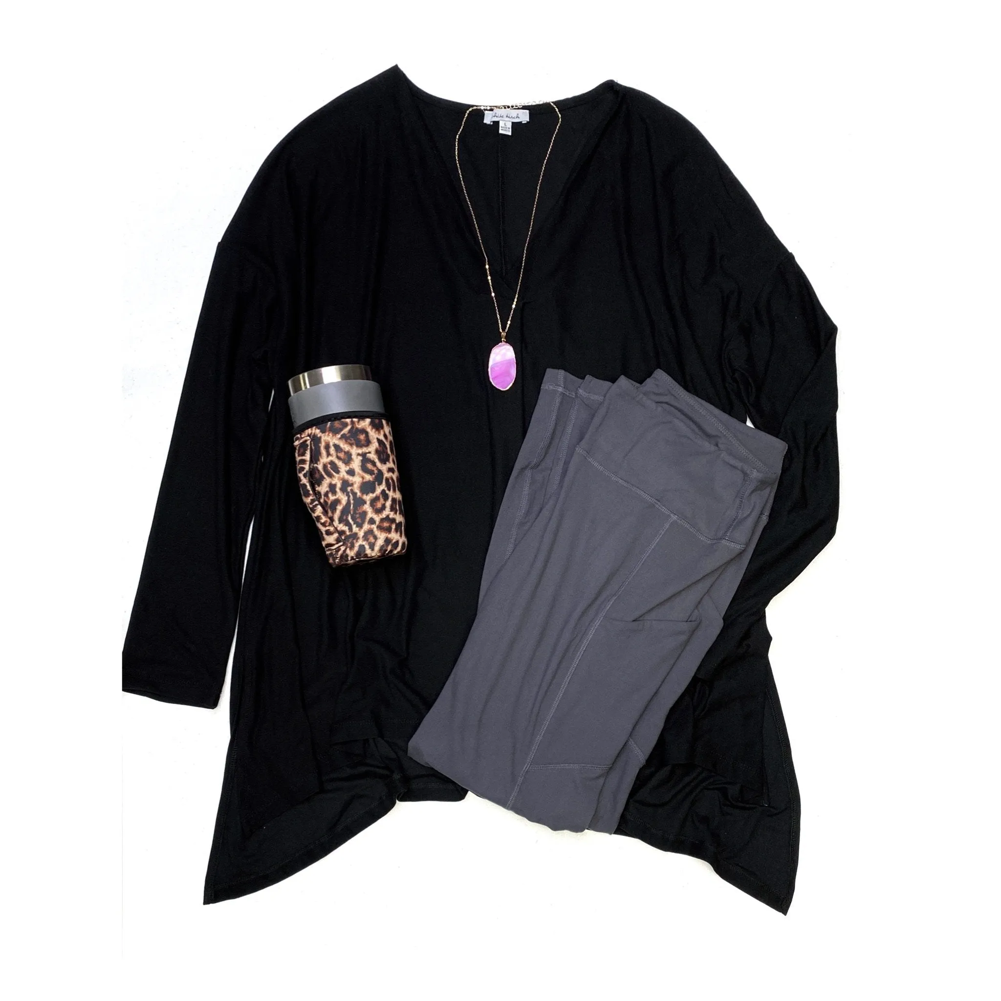 On The Go Leggings in Charcoal