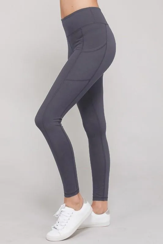 On The Go Leggings in Charcoal
