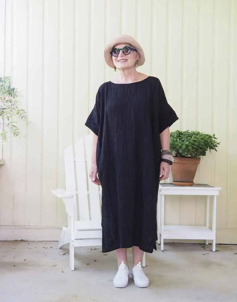 Organic Double Gauze Coni Tunic Dressmaking Kit, Tessuti