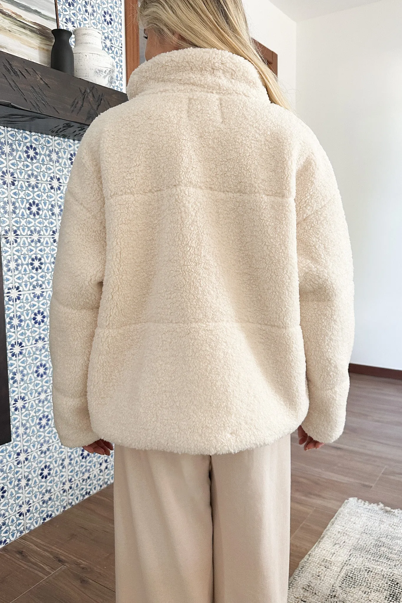 Oslo Quilted Teddy Jacket