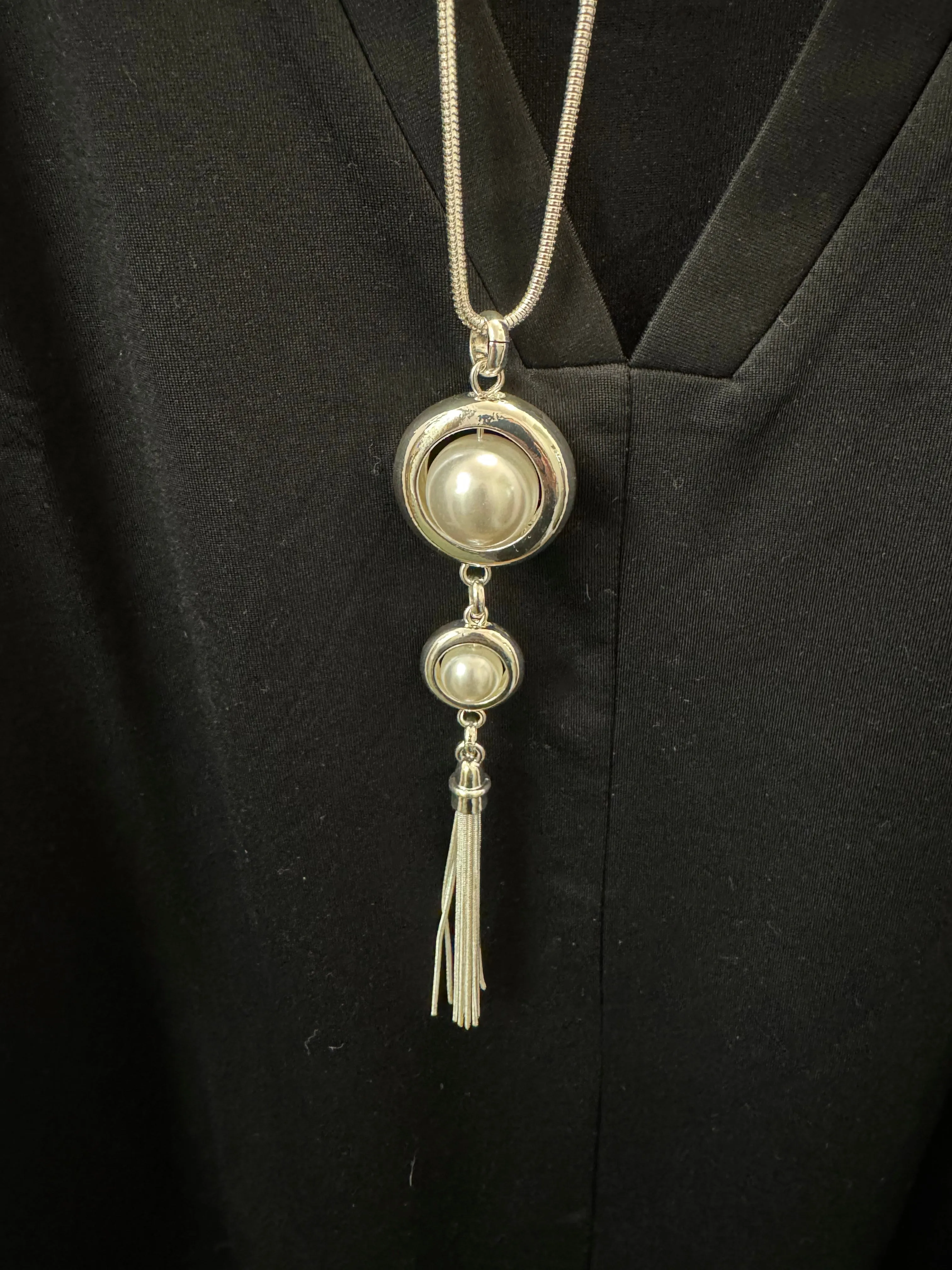 Pearl Tassel Necklace