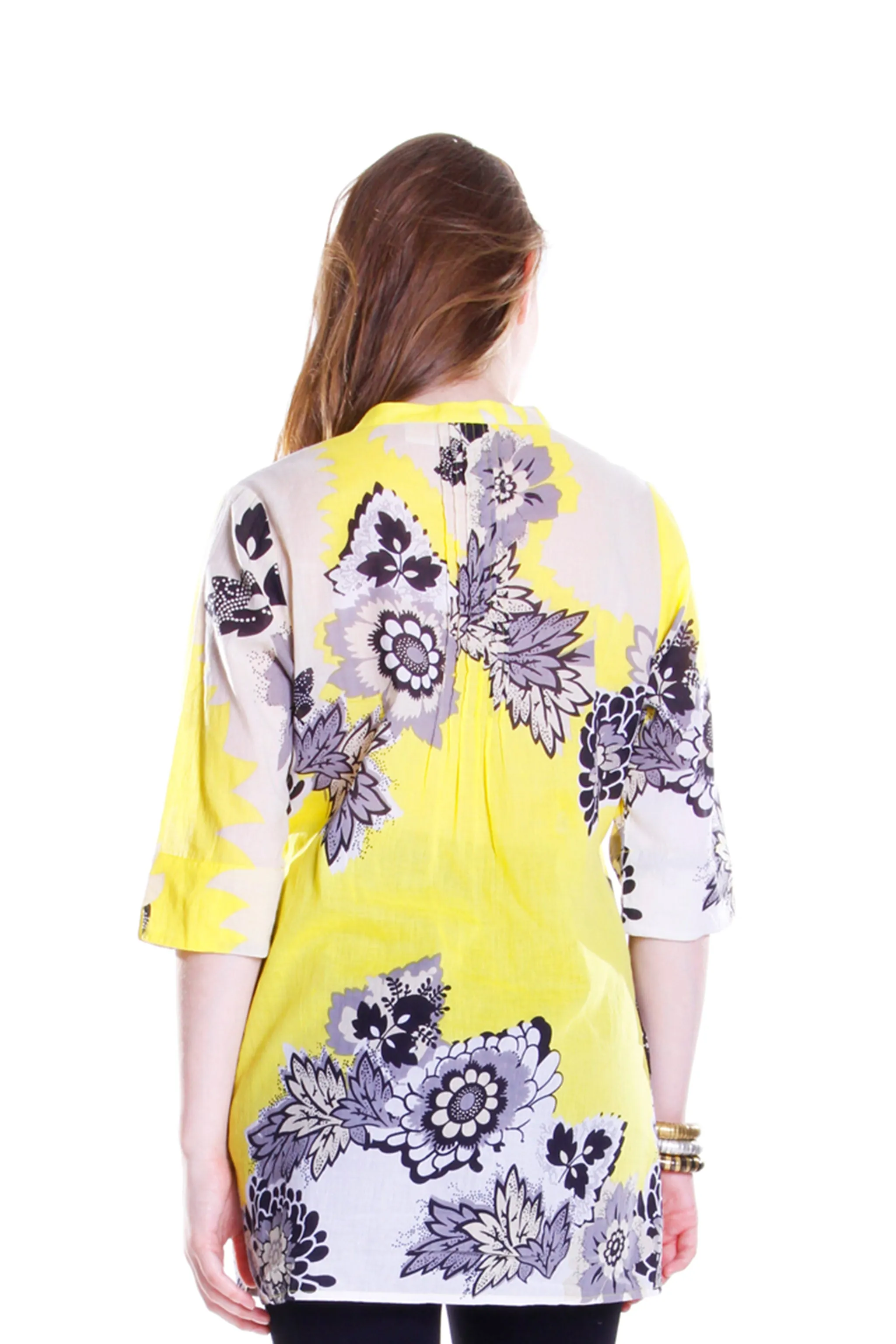 Pop Art Floral Release Print Tunic