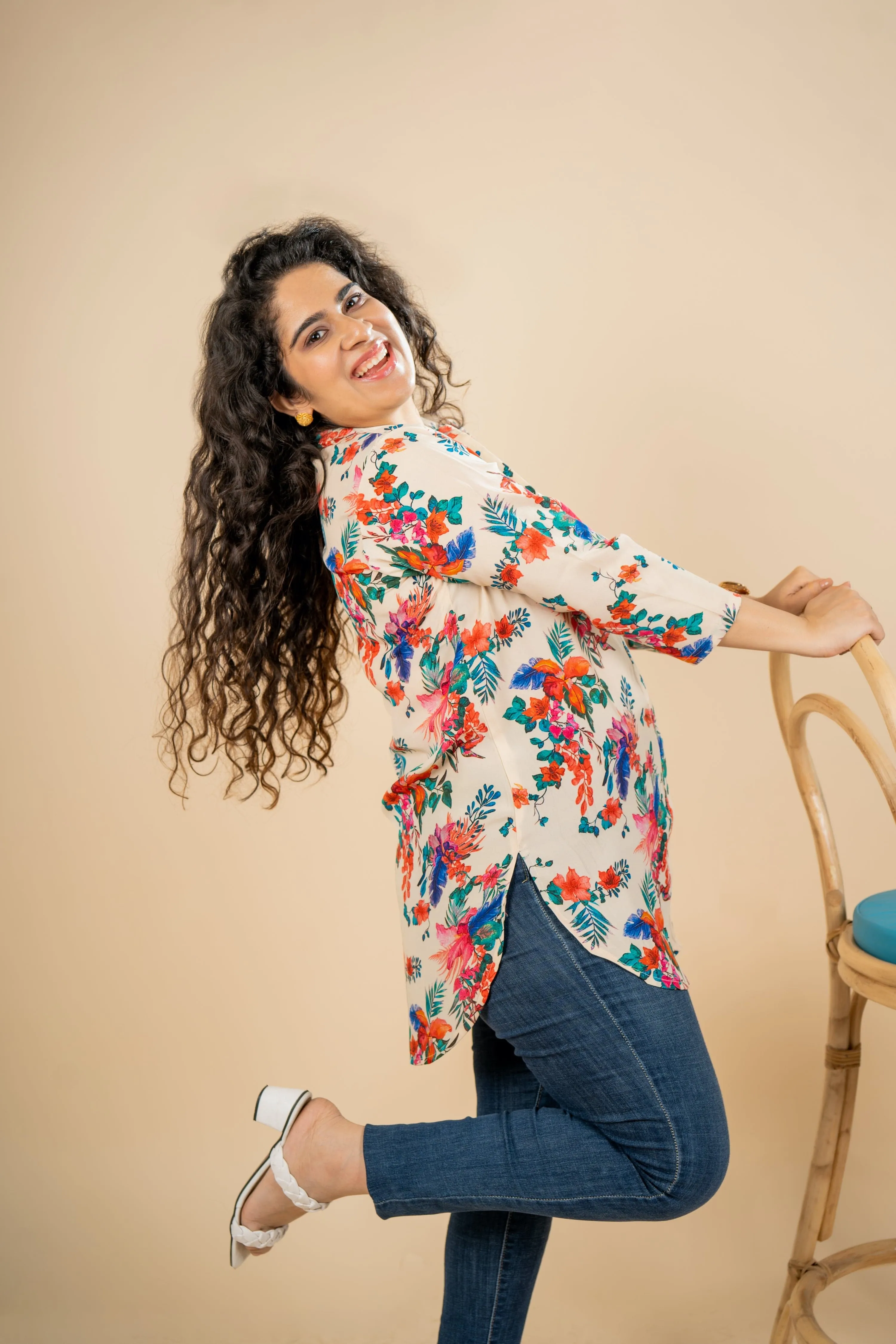 Pretty Orchid Tunic