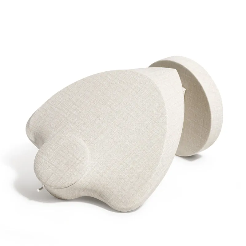 PU Leather Necklace Bust Window Counter Display Stand PU075