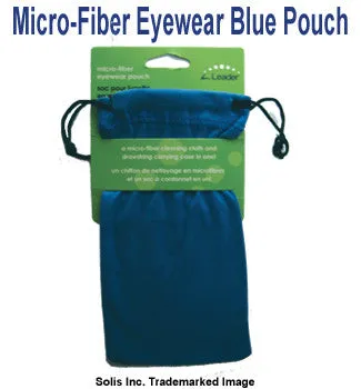 Red Micro-Fiber Eyewear Pouch with Draw String