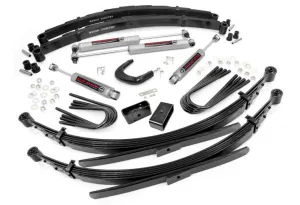 Rough Country Lift Kit Chevy K5 Blazer 4WD (88-91) 6" Lift w/ 56" Leaf Springs