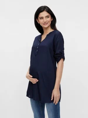Round Neck 3/4 Sleeve Tunic