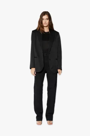 SINGLE BREASTED BLAZER | BLACK