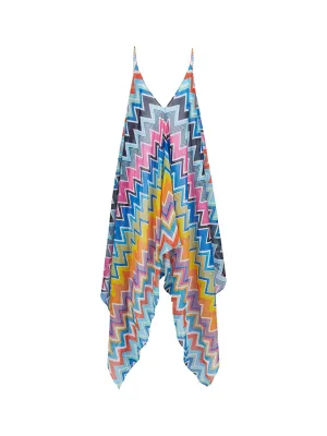 Sleeveless Zigzag Tunic