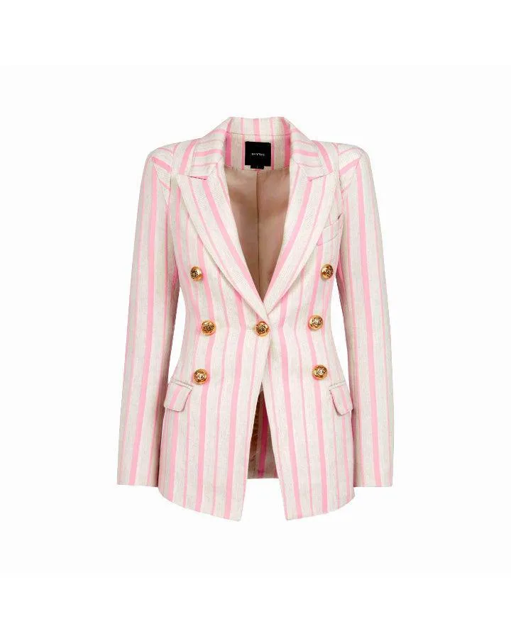 Smythe Not A DB Pagoda Blazer Stone Rose