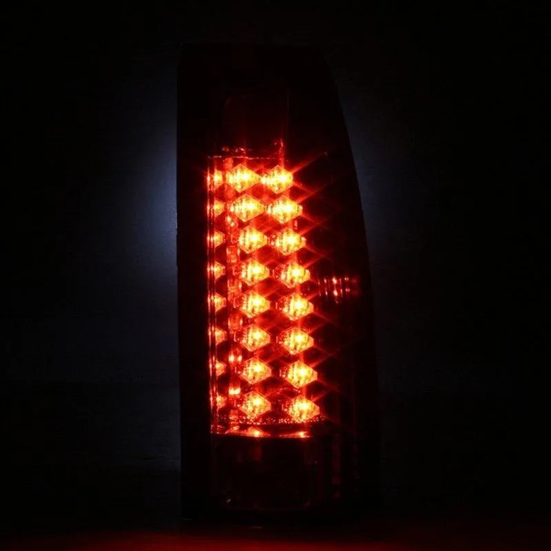 Spyder LED Tail Lights Chevy Blazer (92-94) Black / Black Smoke / Chrome / Red Clear / Red Smoke