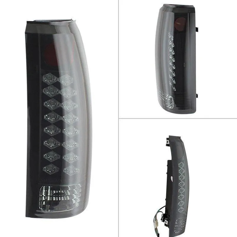 Spyder LED Tail Lights Chevy Blazer (92-94) Black / Black Smoke / Chrome / Red Clear / Red Smoke