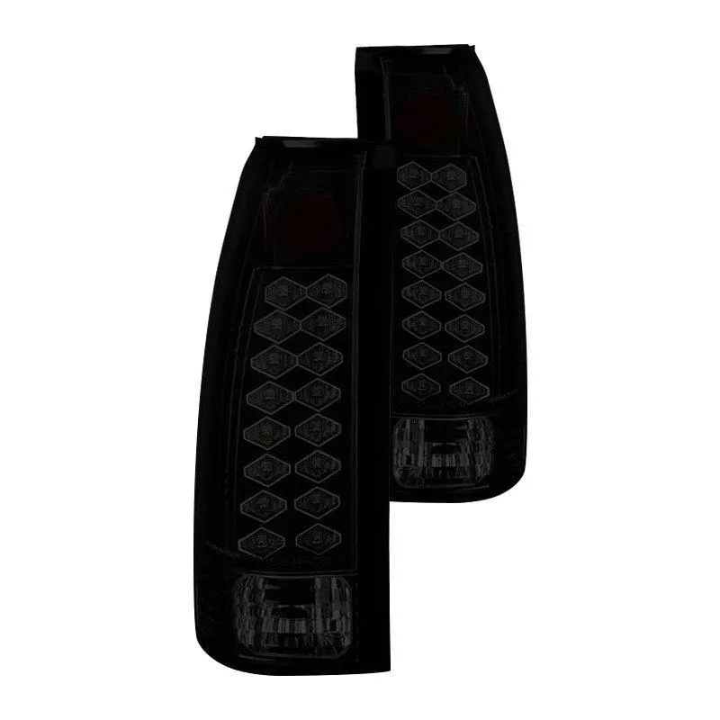 Spyder LED Tail Lights Chevy Blazer (92-94) Black / Black Smoke / Chrome / Red Clear / Red Smoke
