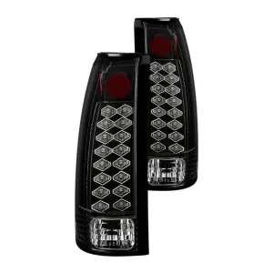 Spyder LED Tail Lights Chevy Blazer (92-94) Black / Black Smoke / Chrome / Red Clear / Red Smoke