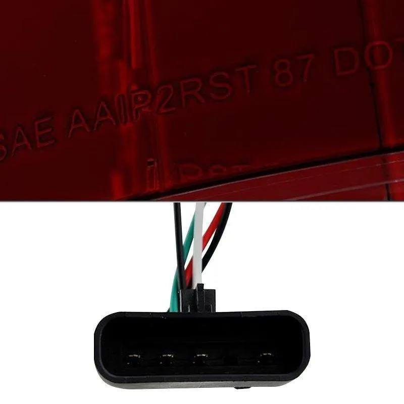Spyder LED Tail Lights Chevy Blazer (92-94) Black / Black Smoke / Chrome / Red Clear / Red Smoke