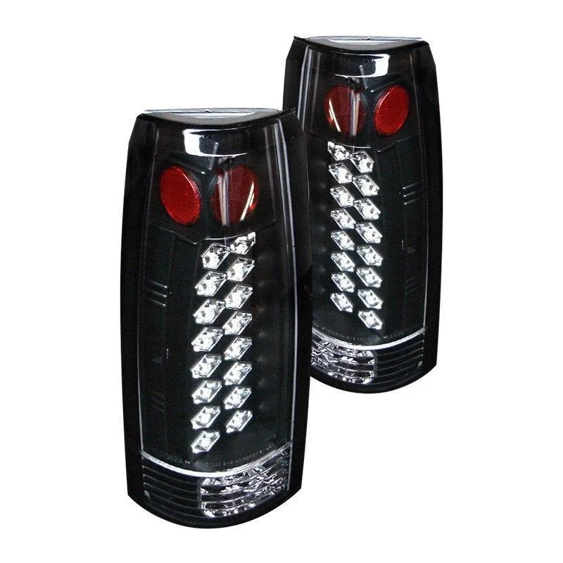 Spyder LED Tail Lights Chevy Blazer (92-94) Black / Black Smoke / Chrome / Red Clear / Red Smoke