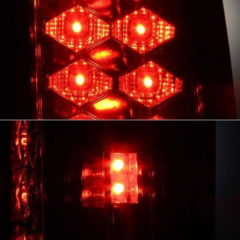 Spyder LED Tail Lights Chevy Blazer (92-94) Black / Black Smoke / Chrome / Red Clear / Red Smoke