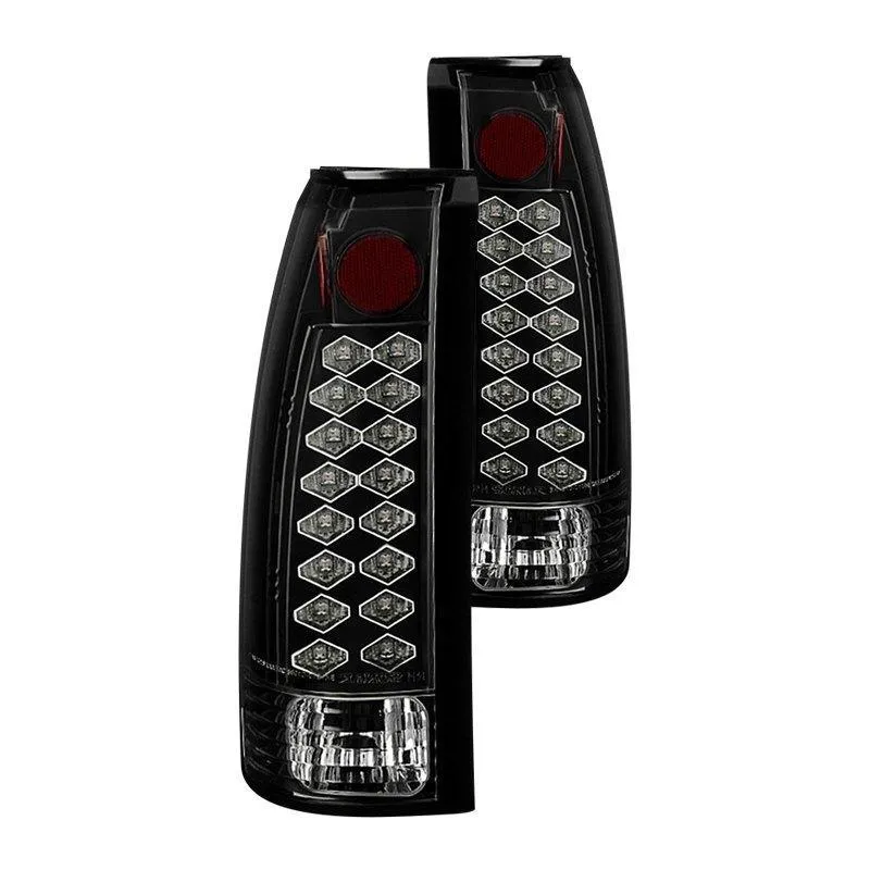 Spyder LED Tail Lights Chevy Blazer (92-94) Black / Black Smoke / Chrome / Red Clear / Red Smoke