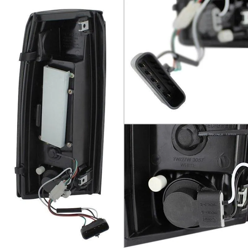Spyder LED Tail Lights Chevy Blazer (92-94) Black / Black Smoke / Chrome / Red Clear / Red Smoke