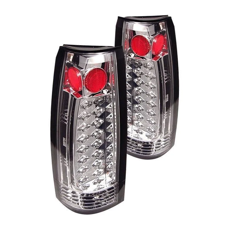 Spyder LED Tail Lights Chevy Blazer (92-94) Black / Black Smoke / Chrome / Red Clear / Red Smoke