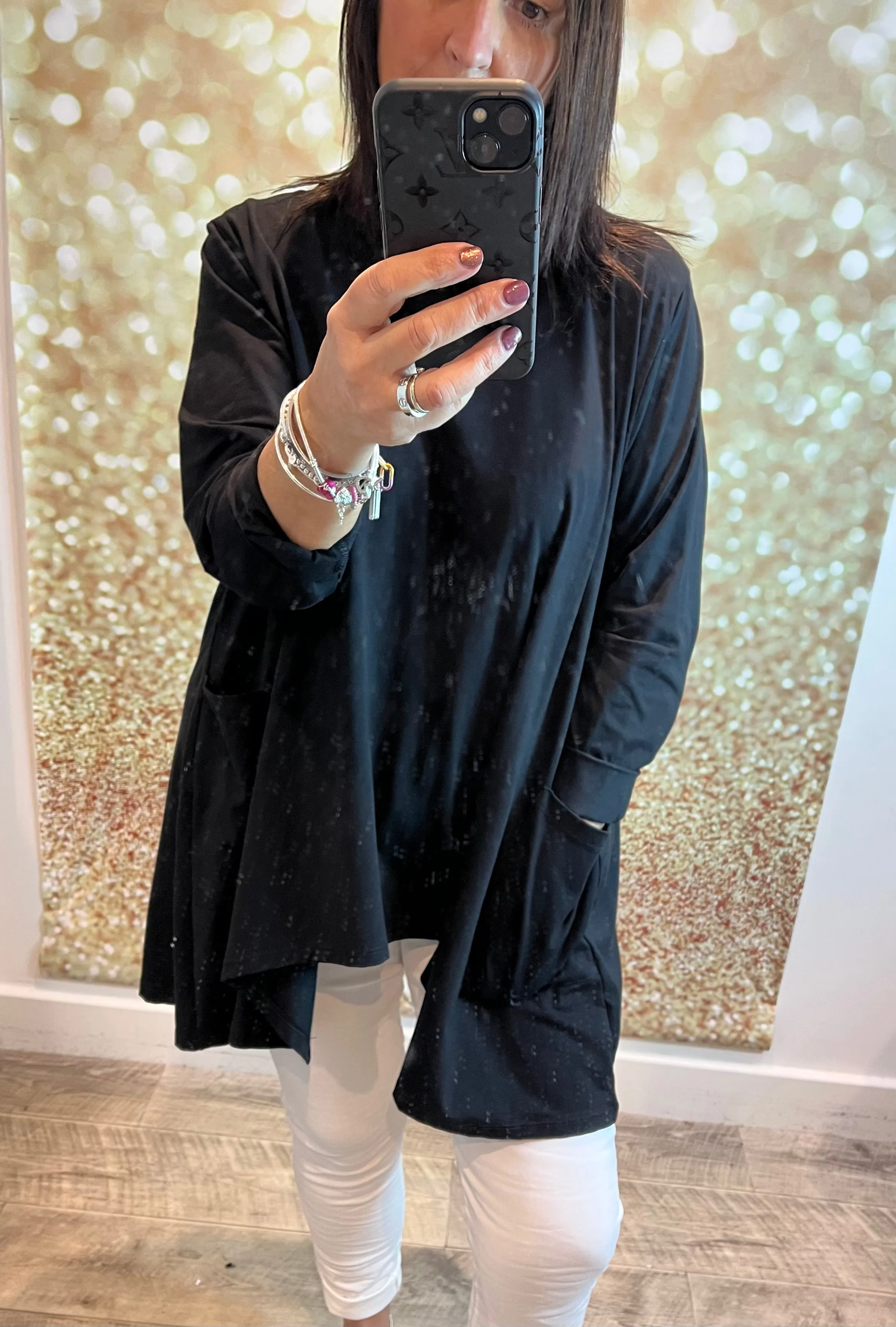 Swing round Neck Jersey Tunic Top